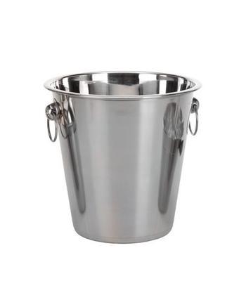 Ice bucket with handles - stainless steel - 1