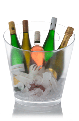 Chladiaca nádoba na víno Sursum – maxi transparent - 1
