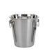 Ice bucket with handles - stainless steel - 2/7