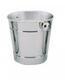 Ice bucket stainless steel with a groove - 2/7